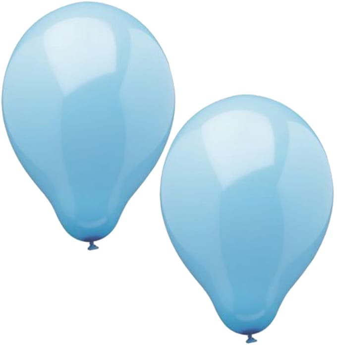 100 Ballonnen Ø 25 cm rood