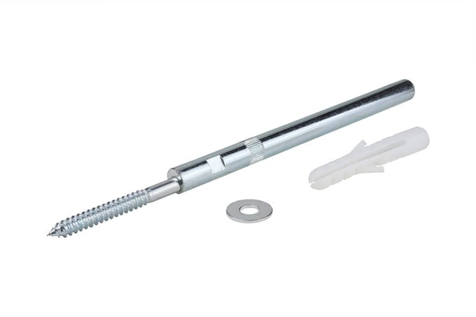 Wovar Blinde Plankdrager 16 cm Verzinkt met Schroefdraad | Per Stuk