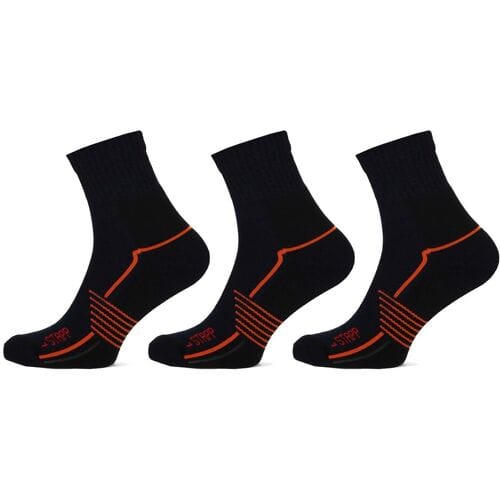 STAPP Wandelsokken Quarter - Active Outdoor Bamboe - 3 paar - Marine - Maat 35/38