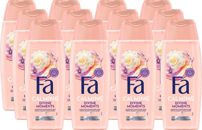 Fa Divine Moments Douchegel 12x250ml - Voordeelverpakking