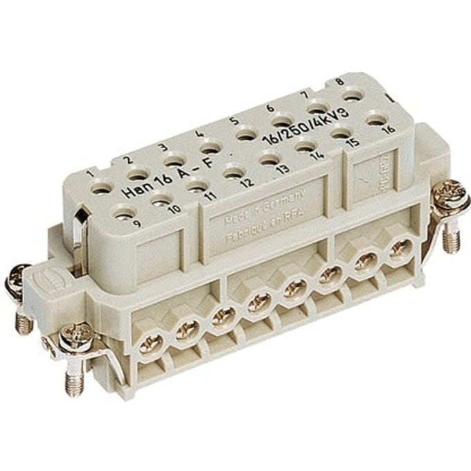 Harting Han A 16 Positie Vrouwelijke Invoegconnector - 09200162812