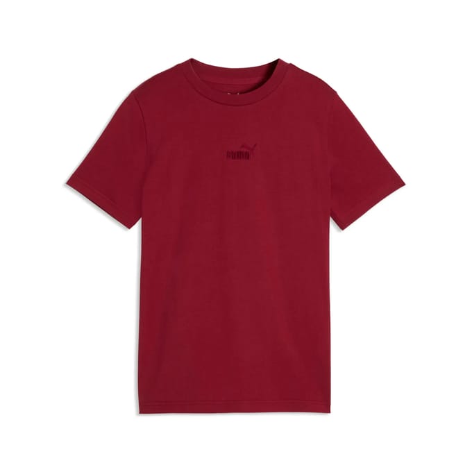 PUMA T-shirt Kinderen ESS Small No.1 Logo Centered Tee Bruin - Maat 152