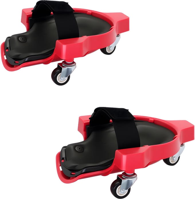 Kniebeschermers tuin - tot 100 kg - rood