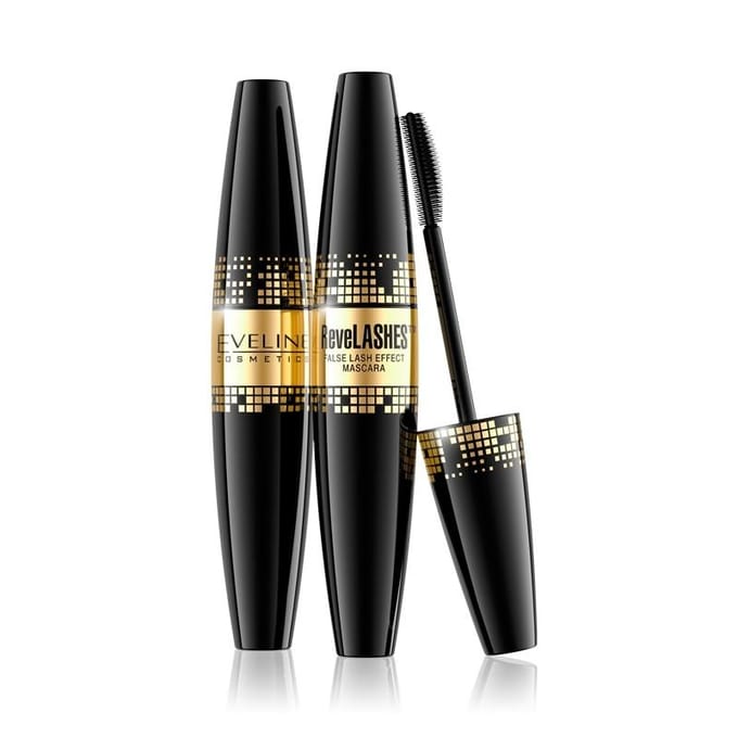 Eveline - Revel Lashes False Lash Effect Mascara tusz do rzęs Deep Black 10ml
