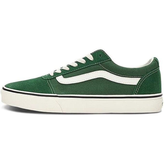 Vans Ward Chaussures de Skate Confortables à Tige Basse Sneakers Unisexe Vert VN0A5HTSDVS 46 white