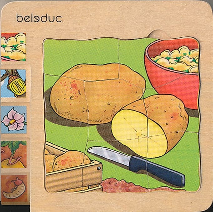 Groeipuzzel Aardappel (4 lagen)
