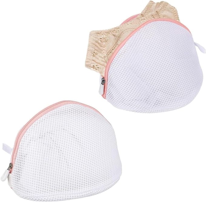 Wassen Netten - Waszakken Set - Bescherming Kleding - Zelfsluitende Rits - 2 Stuks - Wit