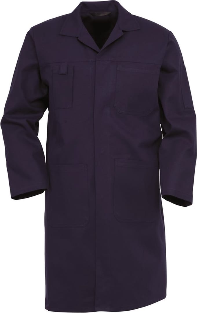 HAVEP Lange jas drukknoop Basic 4023 - Marine - 62