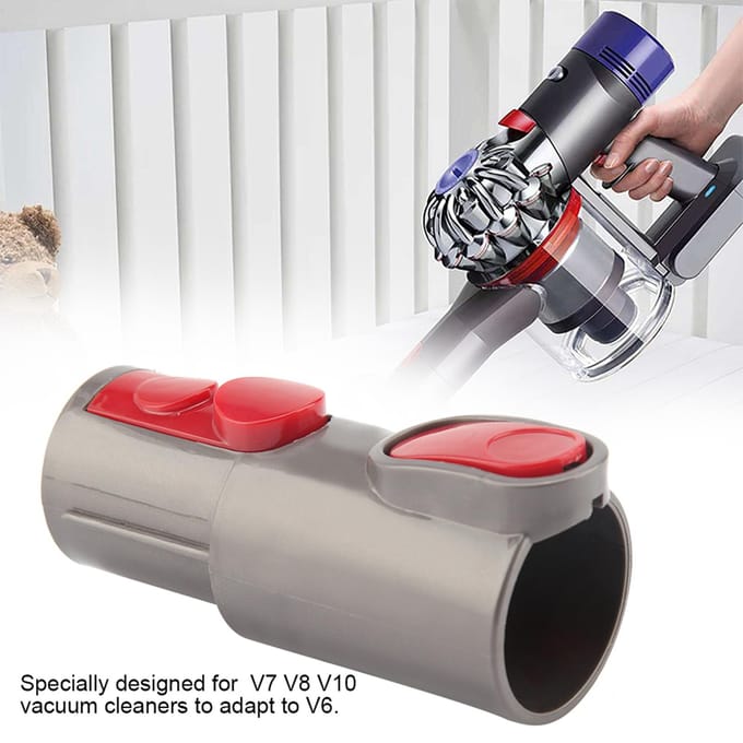 Aansluitadapter voor V6 omgezet naar V7 V8 V10 stofzuiger gray