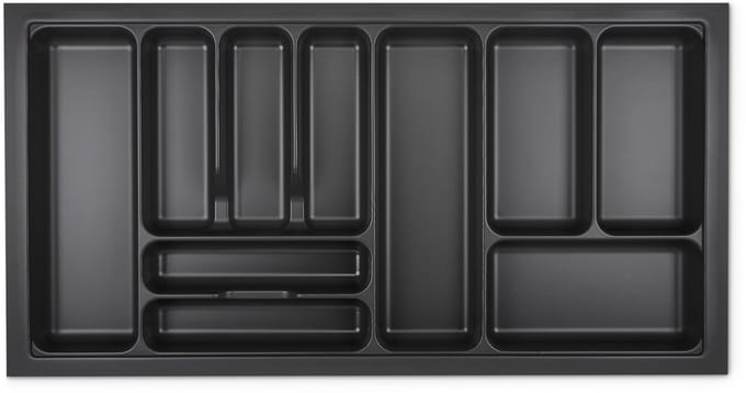 Orga-Box I Bestekbak lavagrijs 1000 mm voor Tandembox u. ModernBox