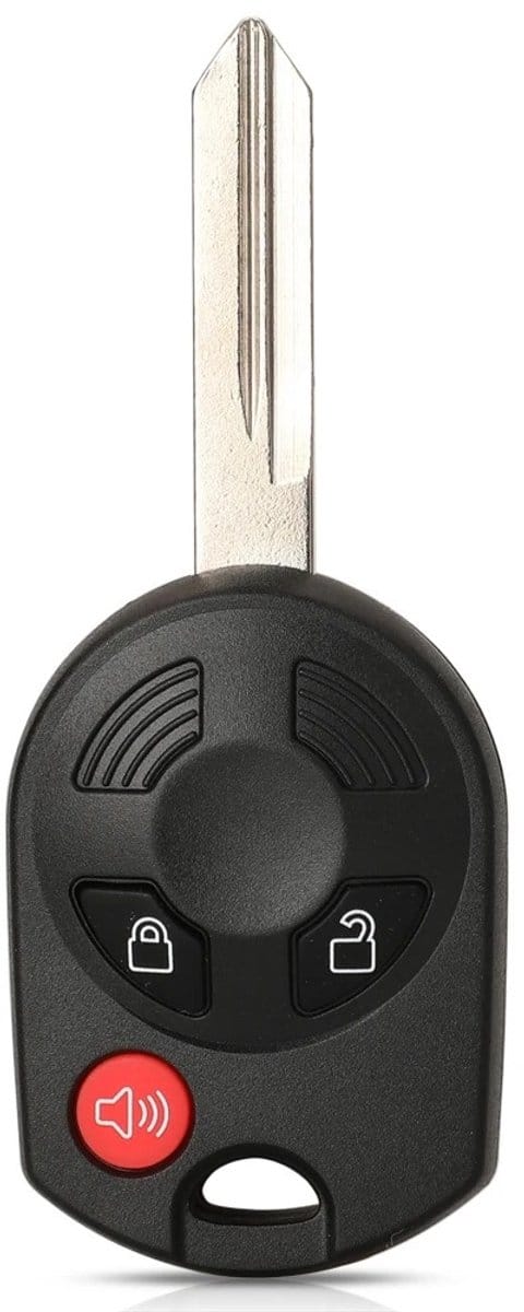 XEOD Autosleutelbehuizing - sleutelbehuizing auto - sleutel - Autosleutel / Geschikt voor: Ford 4 knops sleutel