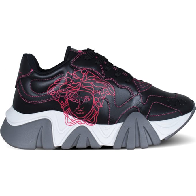 Versace Squalo sneakers Zwart