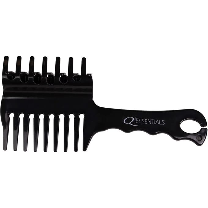 Paardenborstel met clip Q-essentials
