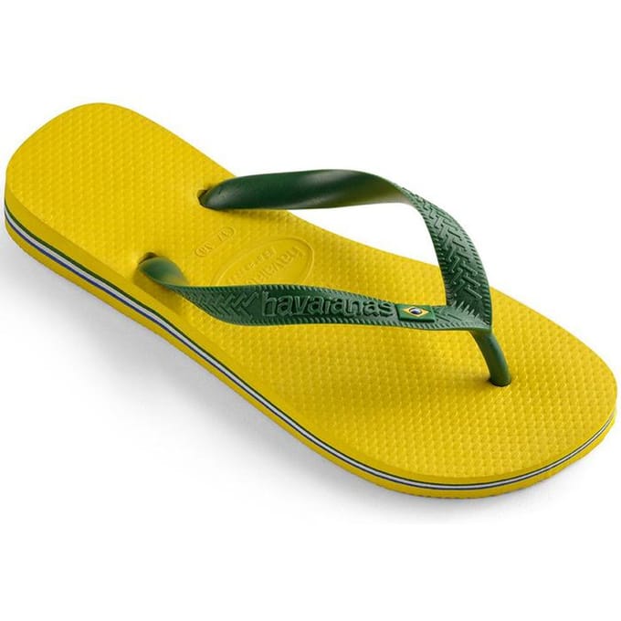 Havaianas Brasil teenslippers dames Citrus Geel 4000032-2197 35 yellow