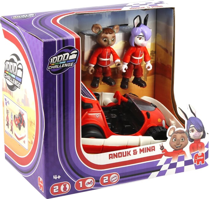 Mille Bornes Challenge - Coffret Équipe - Les Virtuoses - Anouk & Mina, 4Y+