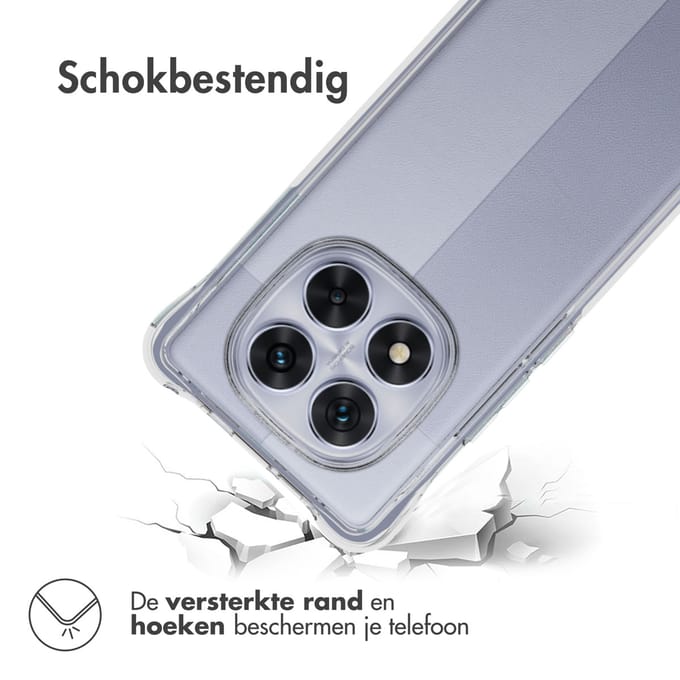 imoshion Hoesje - Geschikt voor Xiaomi Redmi Note 14 Pro 5G - Shockproof Case - Transparant