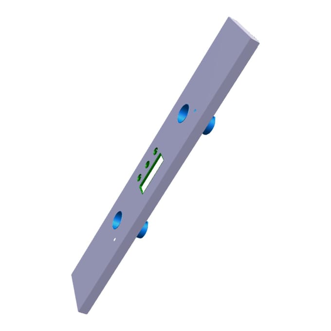 AEG controlepaneel, zwart, 60cm,SET,2K 8588081116390