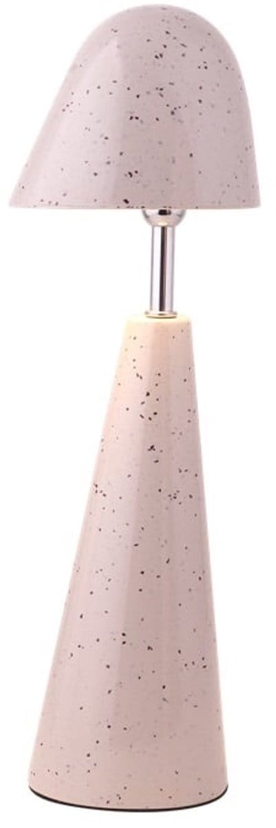 Bureaulamp Dot LED op accu sand white
