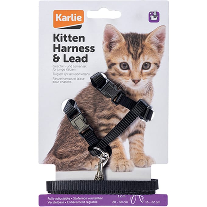Karlie Kittentuig met Lijn 120cm