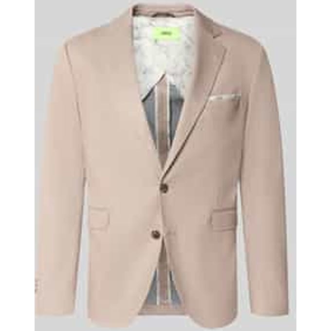 Regular fit colbert met viscose model 'Data'