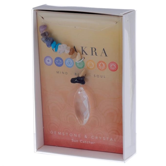 Edelsteen Chakra Suncatcher Kristal
