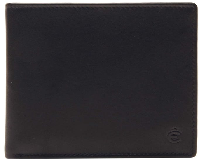 Esquire portemonnee Logo 10 Wallet Black zwart