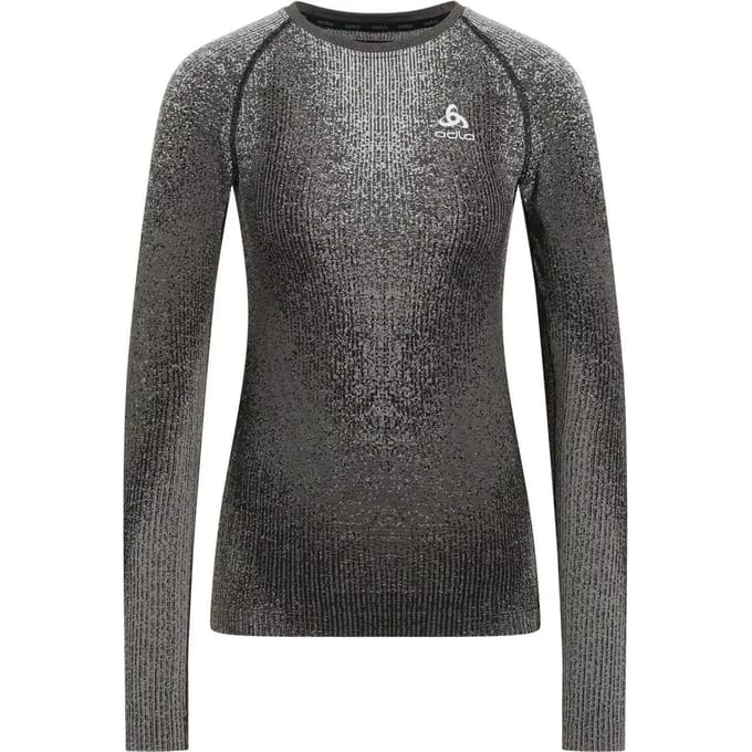 Odlo Performance Warm Blackcomb Lange Mouwen Basislaag Zwart M Vrouw