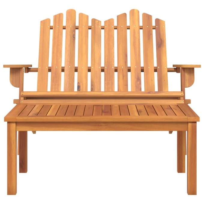 vidaXL - 2-delige - Loungeset - Adirondack - massief - acaciahout