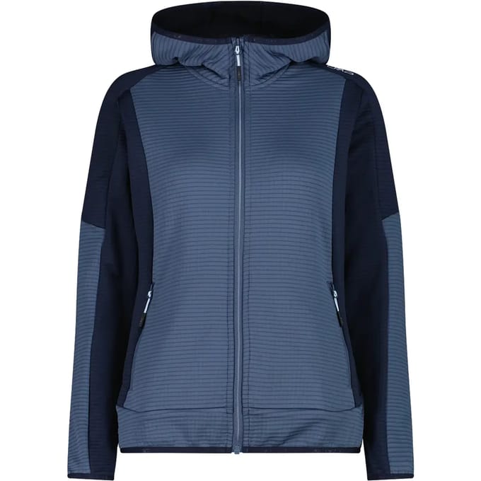 Dames fleece met capuchon CMP Grid Tech