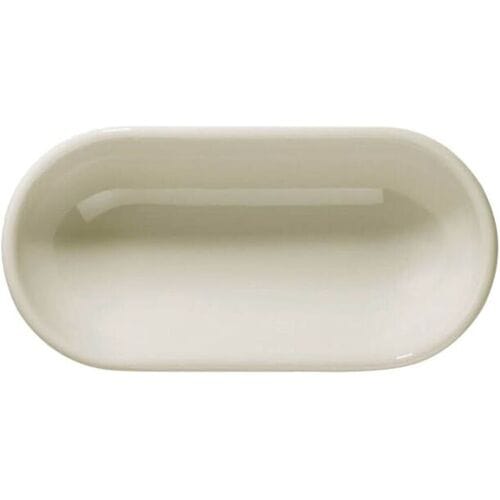 GGM Gastro (24 Stück) TEOS - Schale oval - Länge: 200mm - Creme Crème