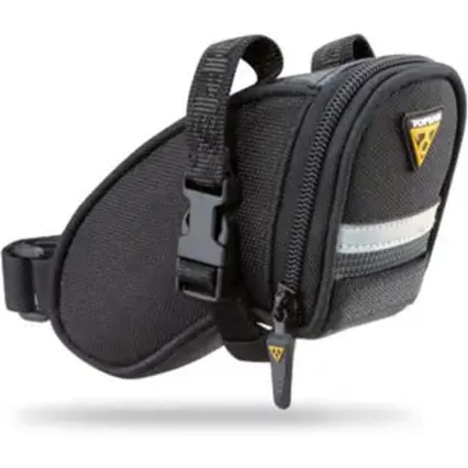 Topeak Aero Wedge Packs Micro Zadeltas - Strap - 0.45 liter - Zwart