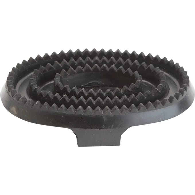 Horka Rosborstel Rubber Klein Zwart - One size