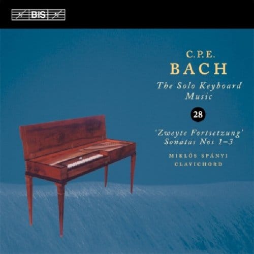 Miklós Spányi - C.P.E. Bach: Zweyte Fortsetzung’ Sonatas Nos 1–3 (CD)