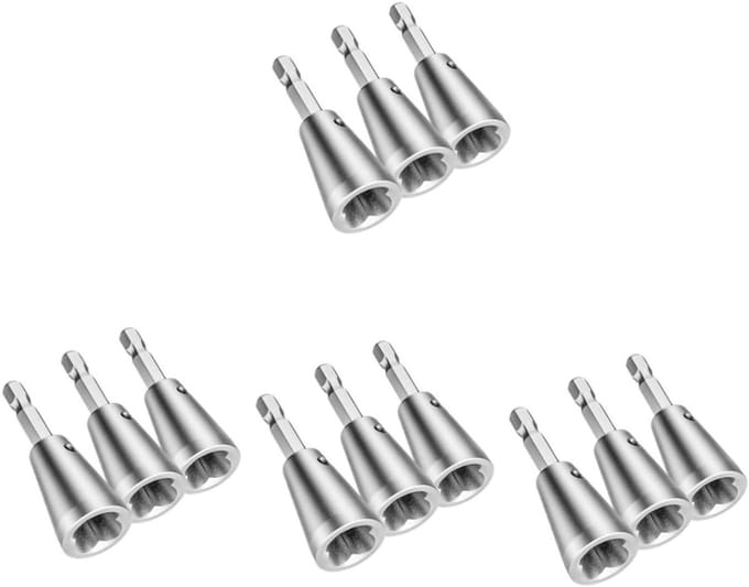 Draad Draaigereedschap - Kabel Verbinding - Snel Bedraden - Compact Ontwerp - 12 Stuks - Zilver