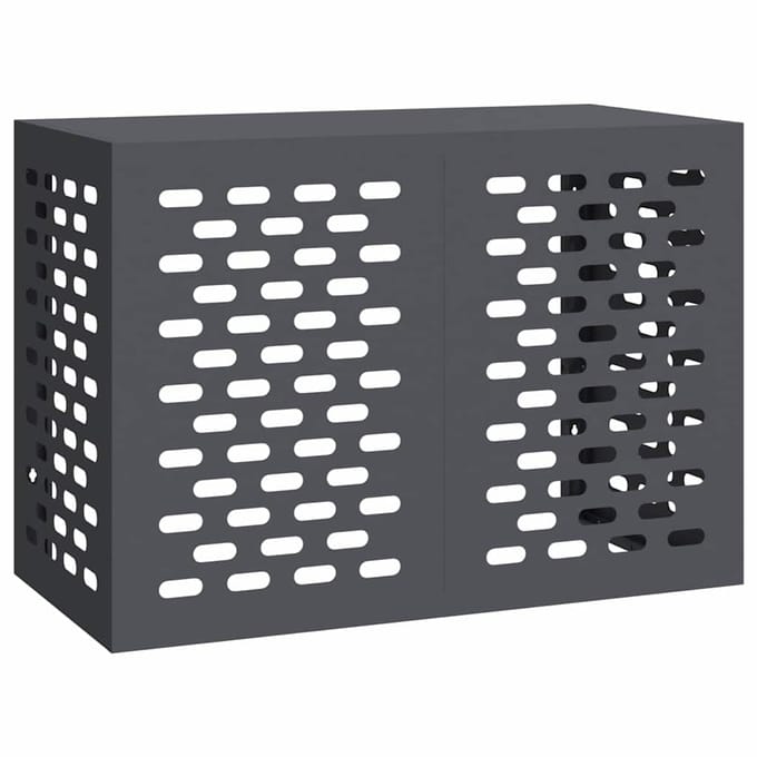 Housse de climatiseur Anthracite 100 x 50 x 70 cm Acier