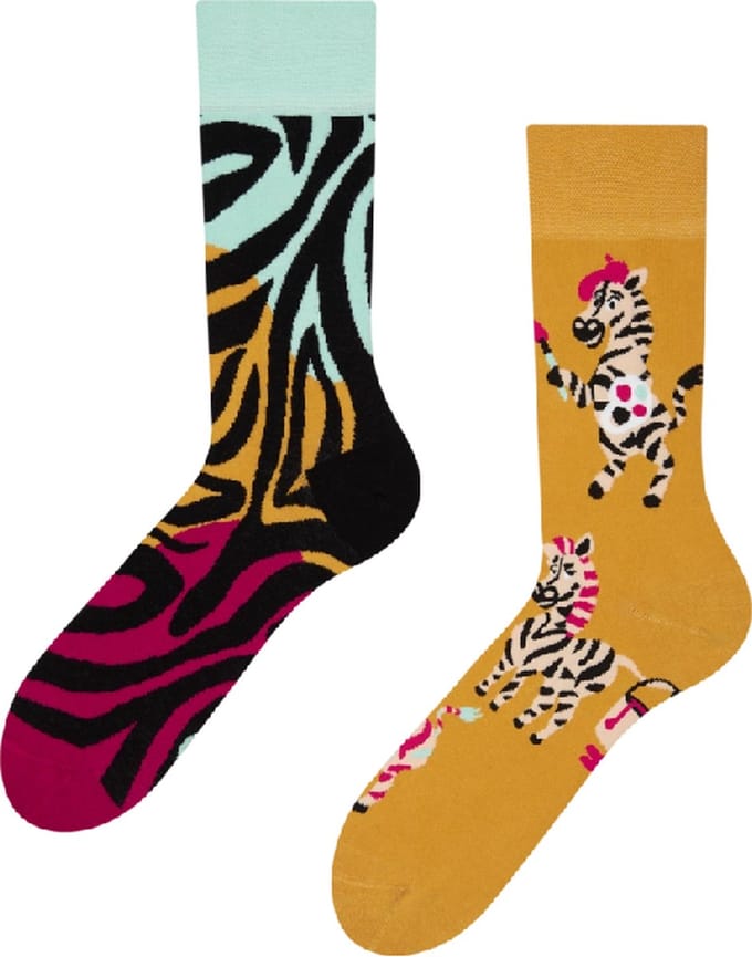 Dedoles Sokken - Zebra Artiest - Maat 43-46