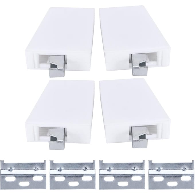 2Set Verstelbare Kast Hanger met Montageplaat Kast Meubel Hardware Onderdelen