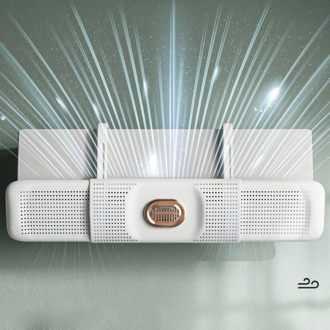 Airconditioner Deflector Beperking Anti Directe Luchtstroom Deflector Luchtgekoelde Baffle Wind