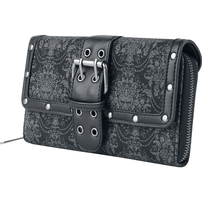 Killstar - Gothic Portemonnee - Fiends Secret Wallet - zwart