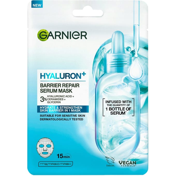 Garnier Hyaluron+ Barrier Repair Serum Sheet Mask 1 st