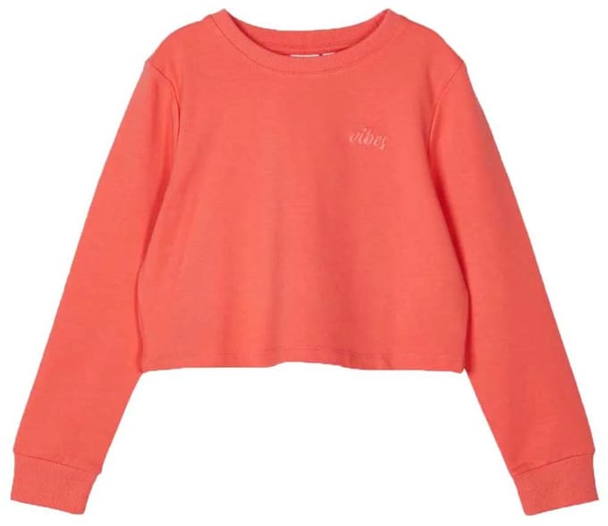 NAME IT - NKFTINTURN LS CROP SWEAT UNB NOOS - Meisjes - Sweaters
