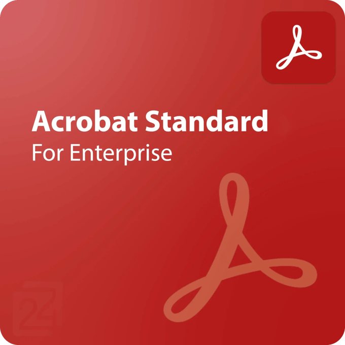 Adobe Acrobat Standard for Enterprise Corporate 1 - 9 Gebruiker(s) 1 - 9 Gebruiker(s)