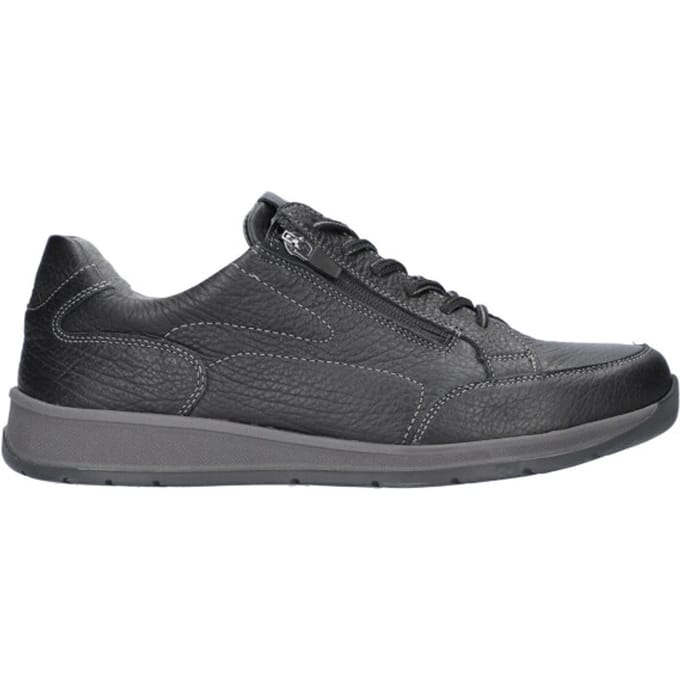 Waldläufer K-Kilian - heren sneaker - Zwart - maat 41 (EU) 7.5 (UK)