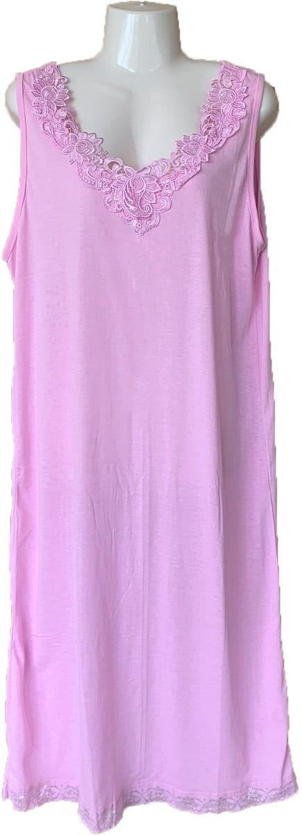 Dames Nachthemd Roze L