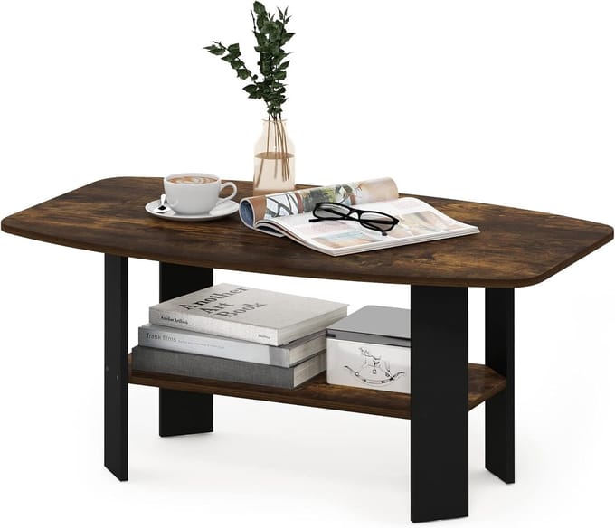 Compacte Salontafel en Bijzettafel - Stijlvol Design voor Kleine Ruimtes
