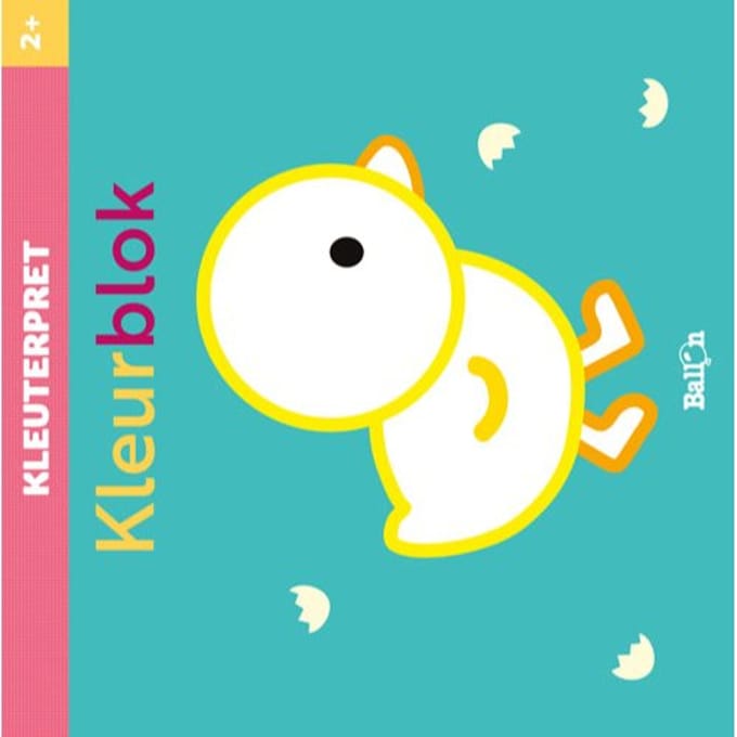 Kleuterpret Kleurblok Kuiken 2+