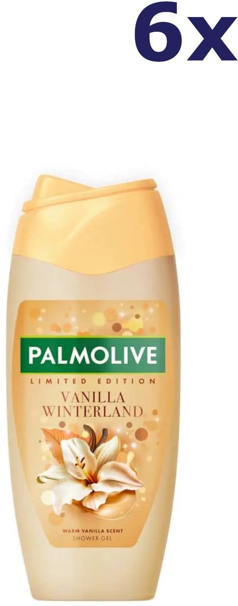 6x Palmolive Douchegel – Vanilla Winterland 250 ml