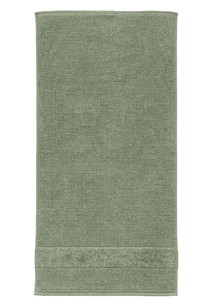 Handdoek, set van 4 stuks, 50 x 100 cm, linde - SCHIESSER Home 50*100