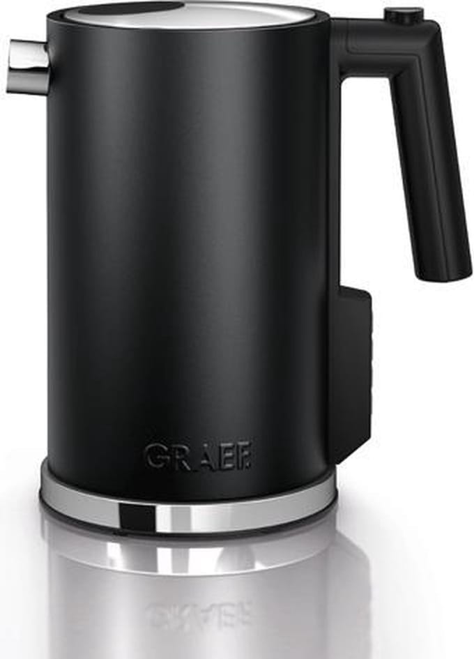 Graef WK 902 waterkoker 1,2 l 2015 W Zwart, Roestvrijstaal