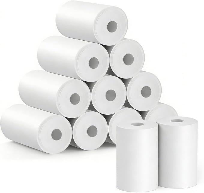 Thermisch Papier Rollen - Printpapier - Direct Printen - Speciaal Voor Minicamera's - 57x30mm